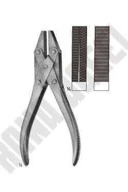 Wire Holding forceps, Flat-nosed Pliers,